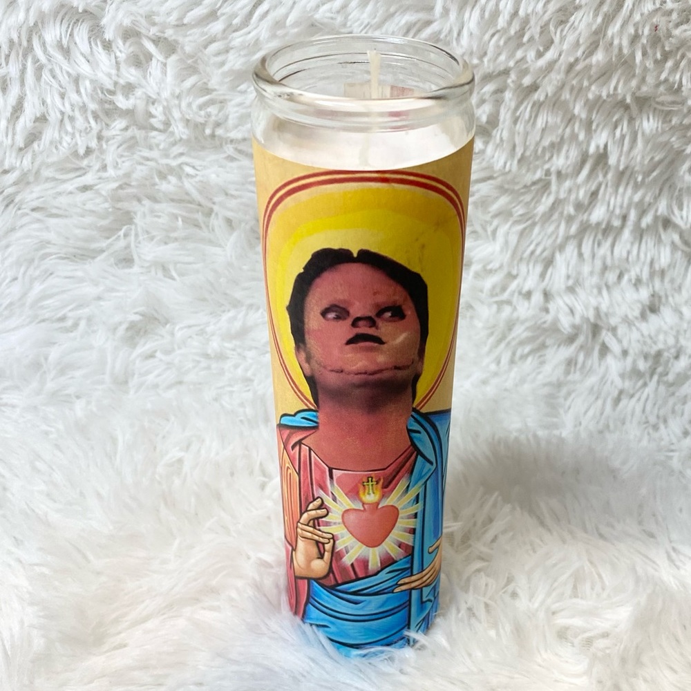 Dwight From The Office Prayer Candle